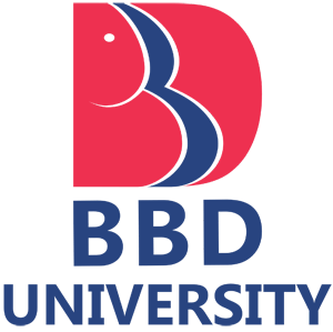 Logo of Babu Banarasi Das University, Lucknow